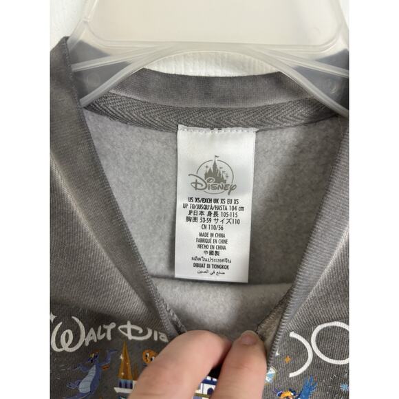 NWOT Walt Disney World 50th Pullover Crewneck Sweatshirt Kids Size XS - Picture 4 of 6